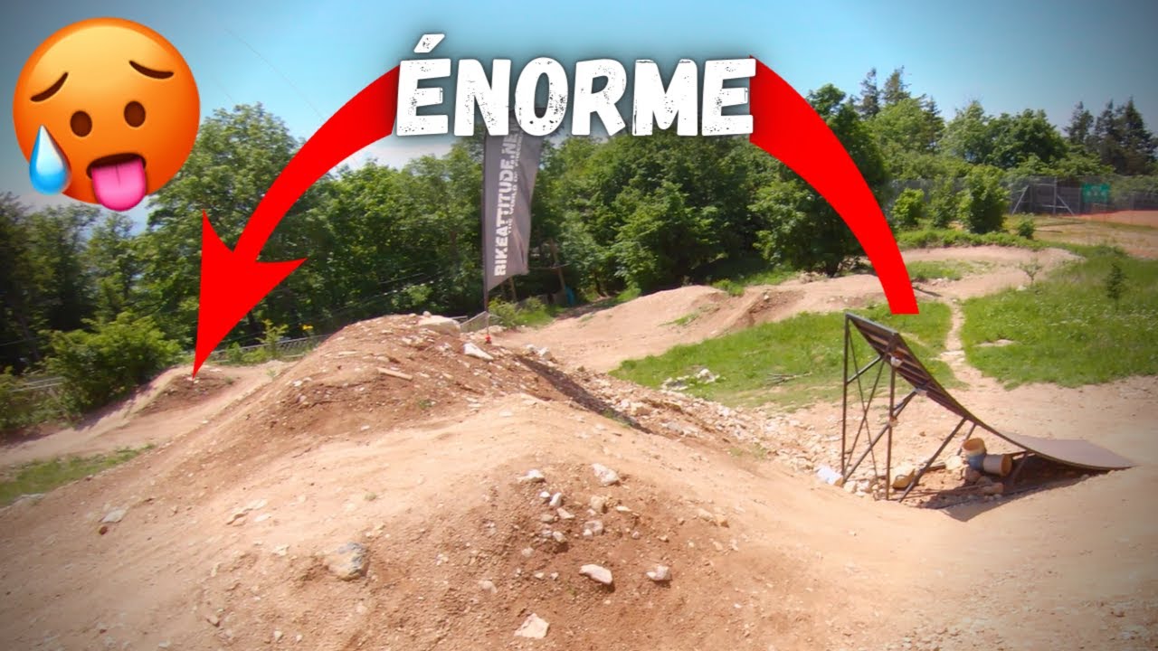 LE PLUS GROS SAUT DE TOUTE MA VIE - VTT DH