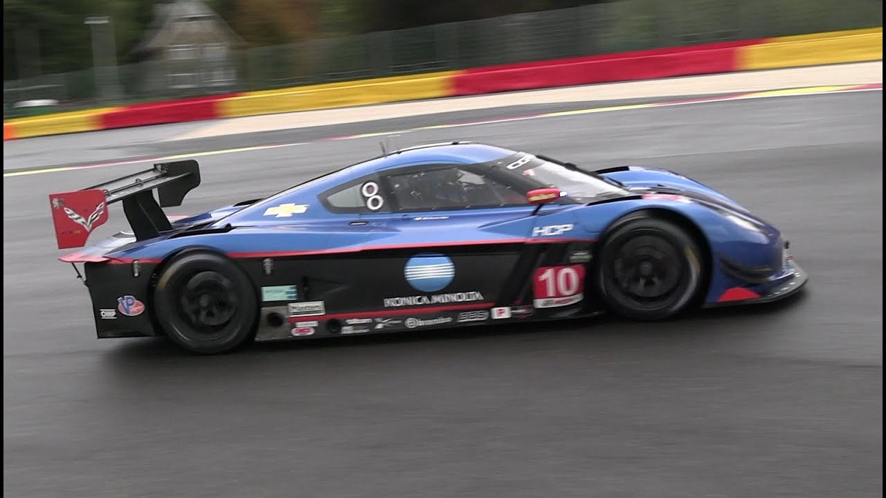 Chevrolet Corvette C7R Daytona Prototype on Spa 2024 : V8 Sound ! [HD]