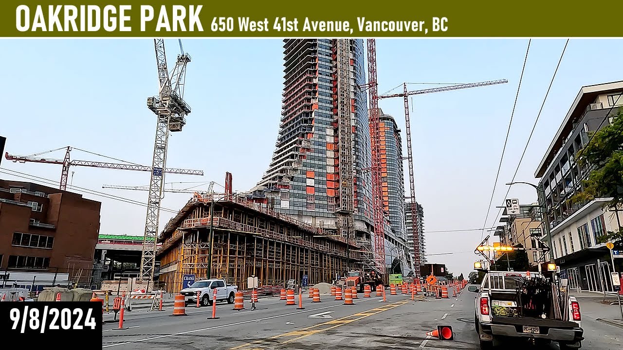 9/8/2024 OAKRIDGE PARK by Westbank and Quadreal, 650 West 41st Avenue, Vancouver, BC