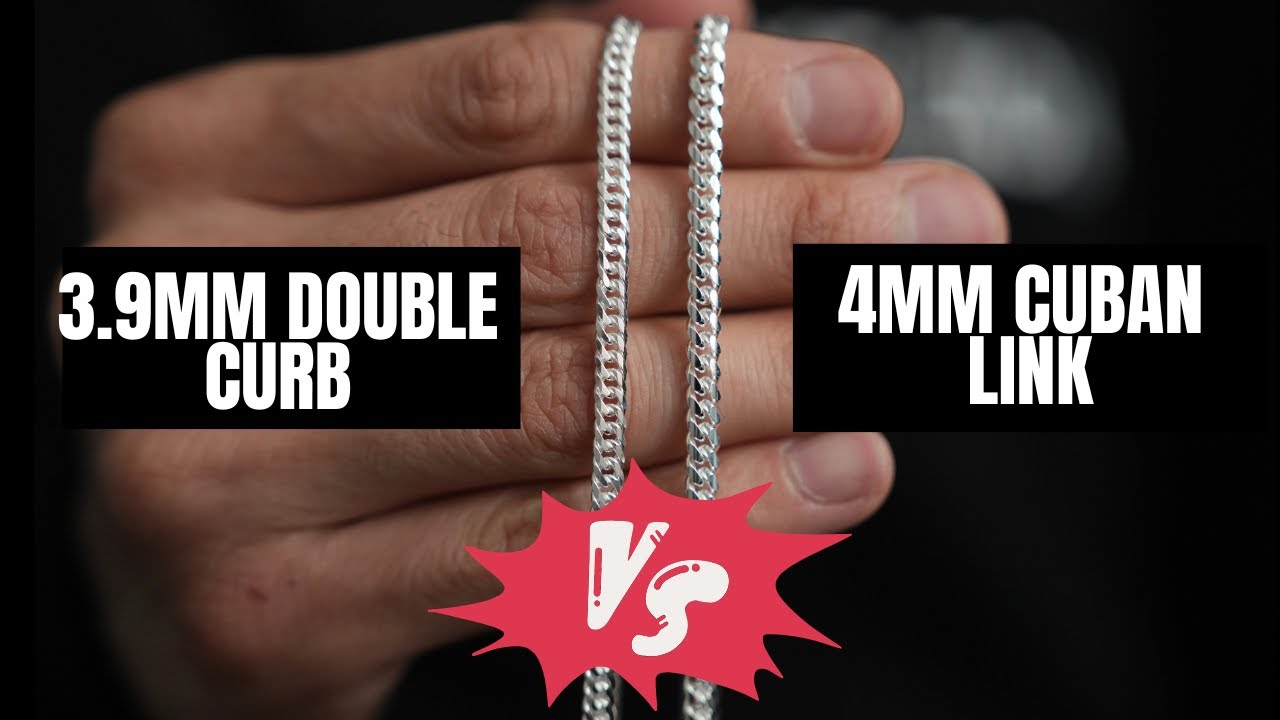 Double Curb Chain vs Cuban Chain: The Ultimate Showdown