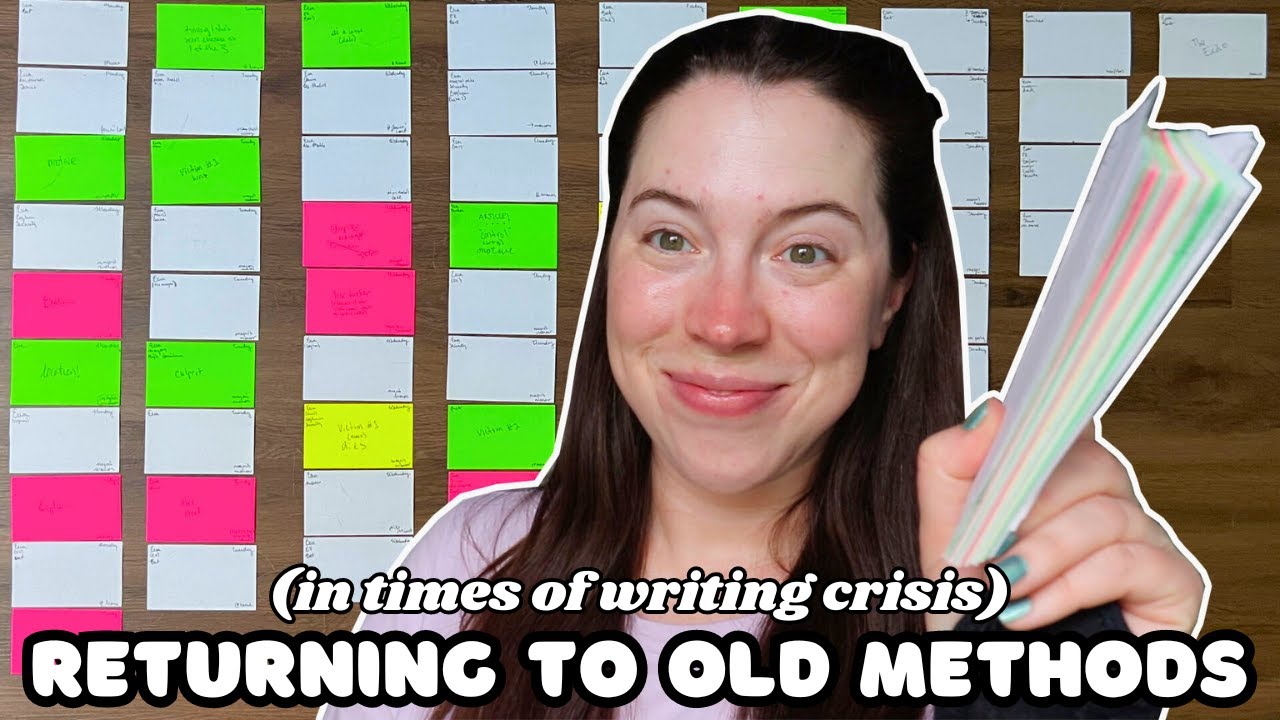 THE SCENE CARD METHOD | solving story problems & fixing the 