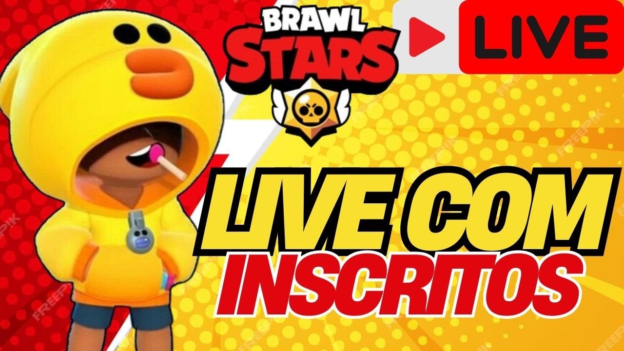 💣 BRAWL STARS 💣 💣  BORA JOGAR COM A GALERA 💣