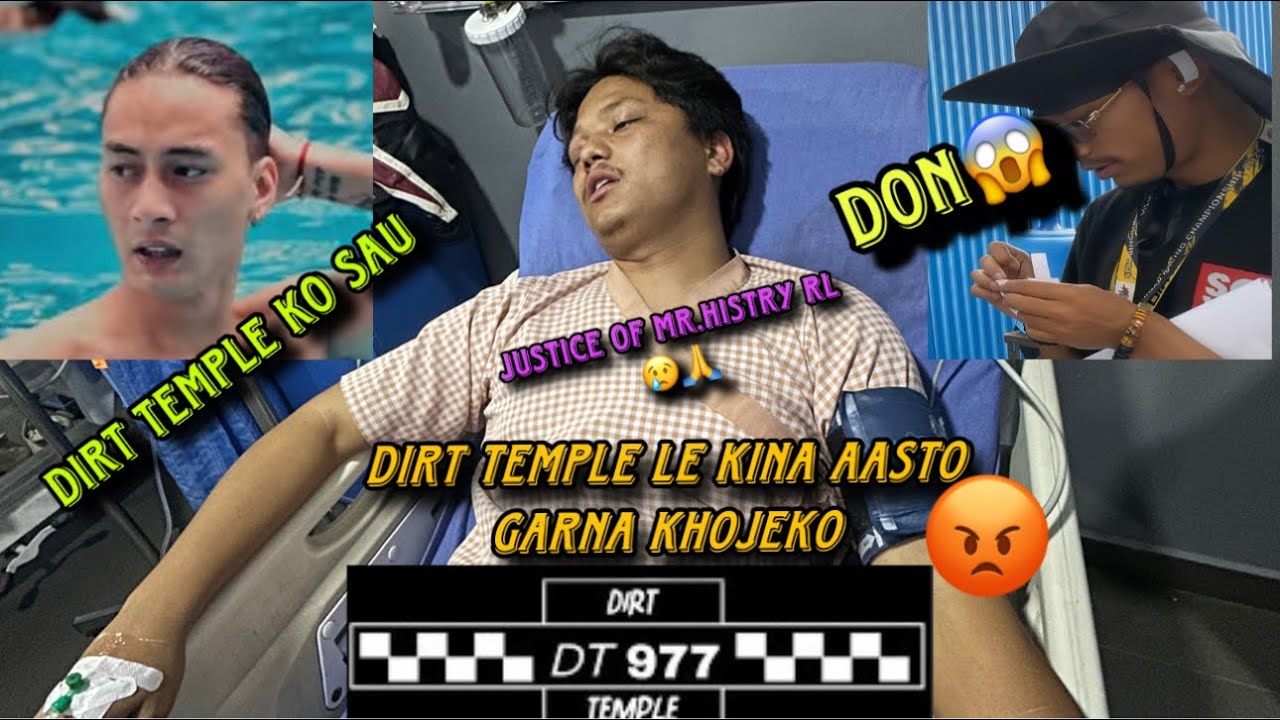 DIRT TEMPLE ATTACKED MR.HISTRY RL😡😢//GET WELL SOON MAMA😢//JUSTICE FOR @mrhistryrl🙏