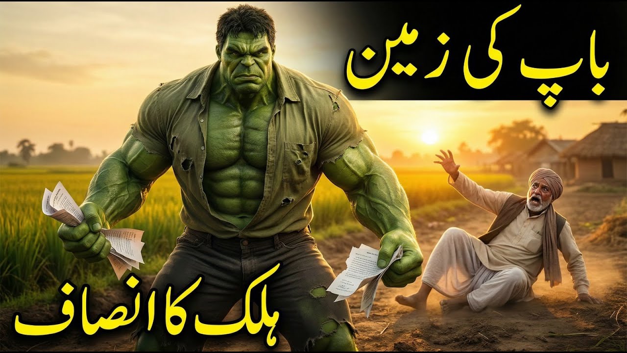 Desi Hulk Ka Insaaf | Baap Ki Zameen Ke Liye Hulk Bana Toofan 💪💢 | Emotional Action Story