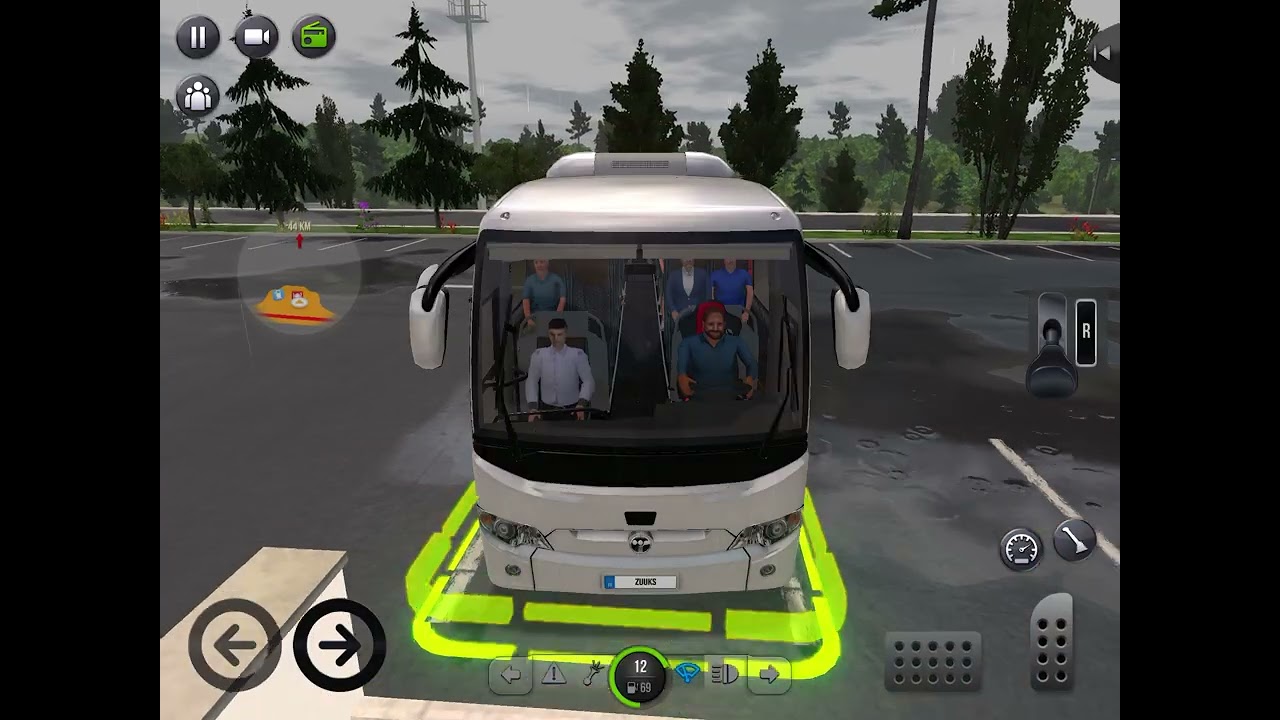 Şoförlüğü yapıyorum Otobüs