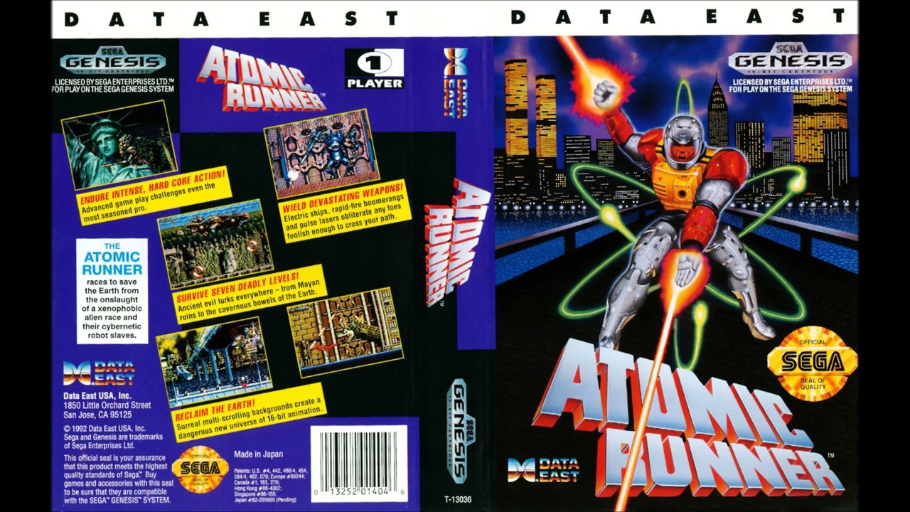 Atomic Runner/Chelnov | SEGA Genesis Full Soundtrack OST (Real Hardware)