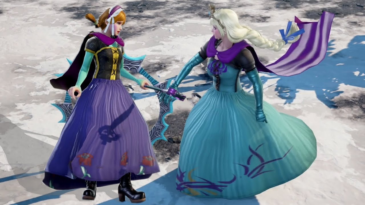 Frozen - Anna vs Elsa / Soulcalibur VI - Amy vs Tira