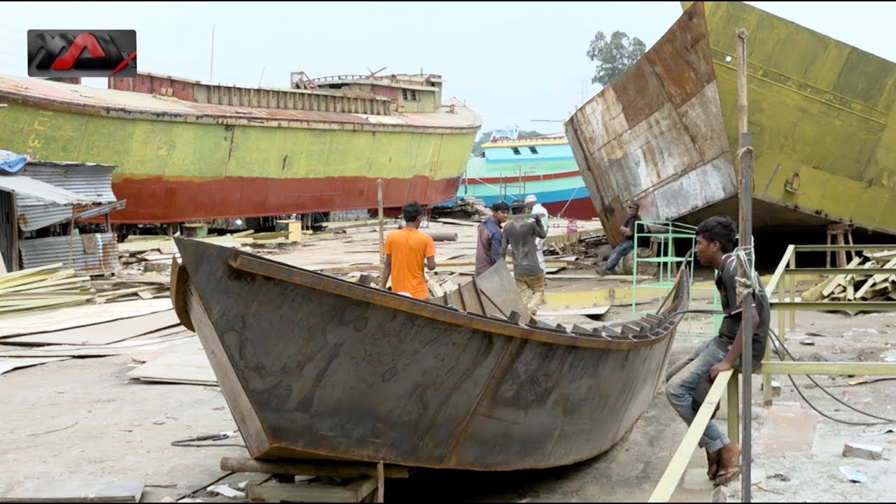 Bangladeshi dockyard visit and how work | Ship building Industry in Bangladesh