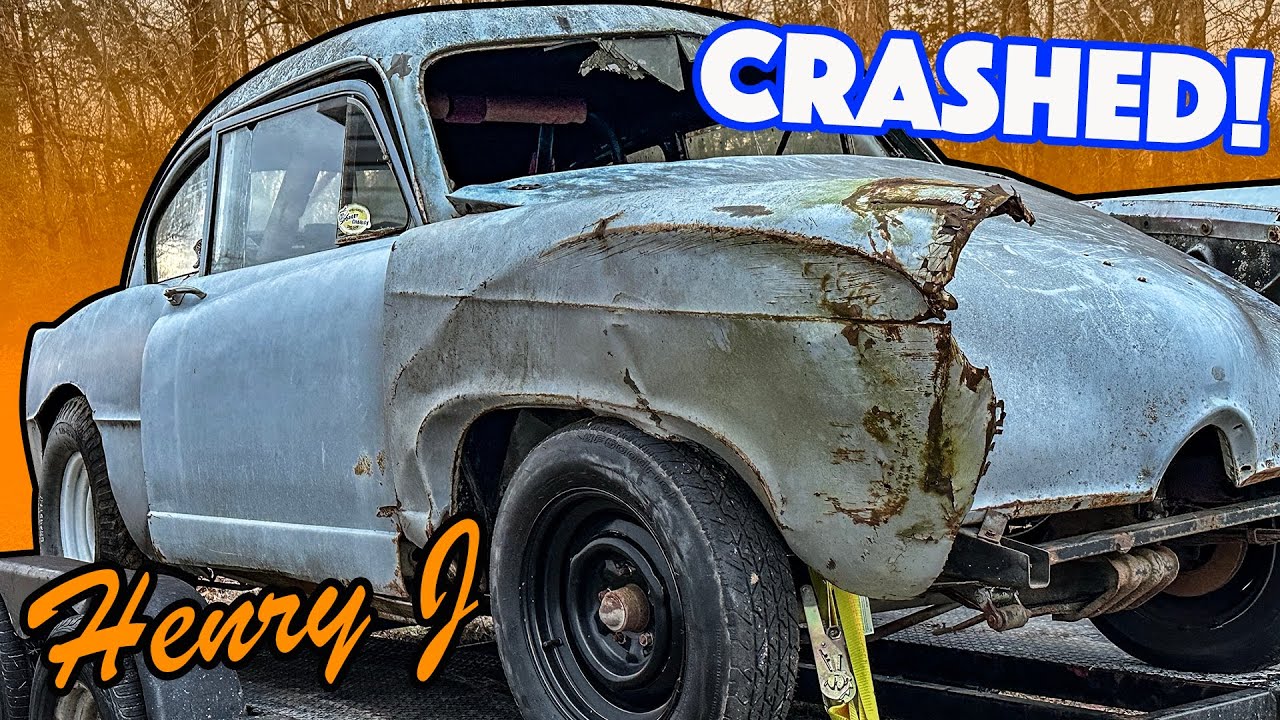 WRECKED Henry J Gasser - Parts Car or New Project?