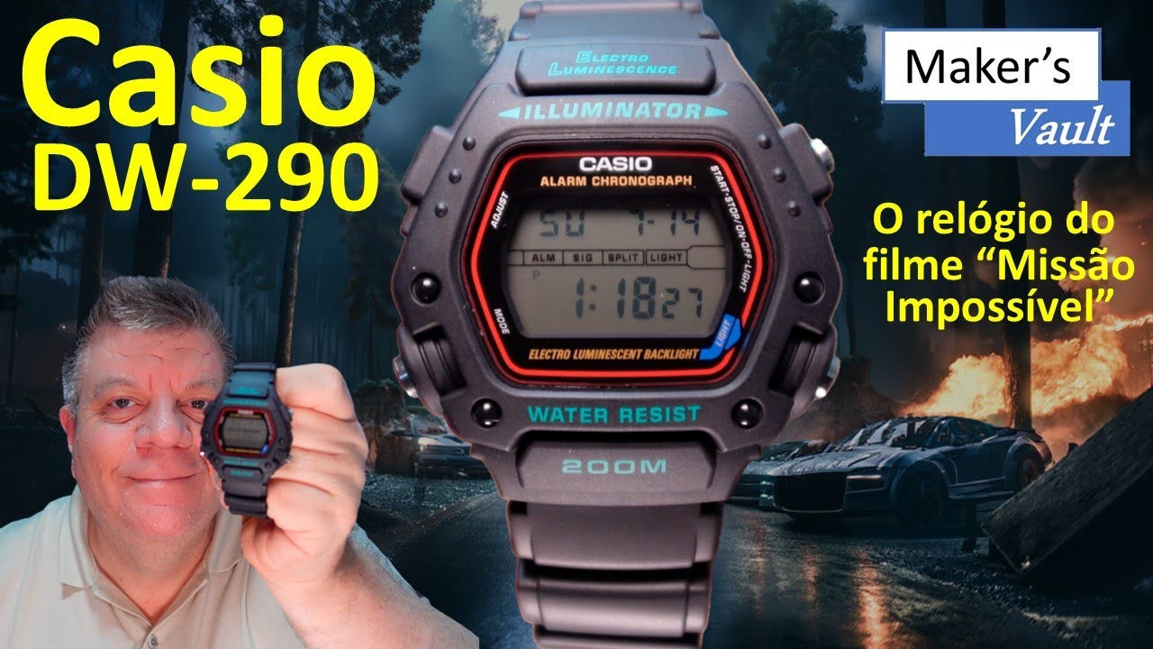 Casio DW-290: Missão Impossível