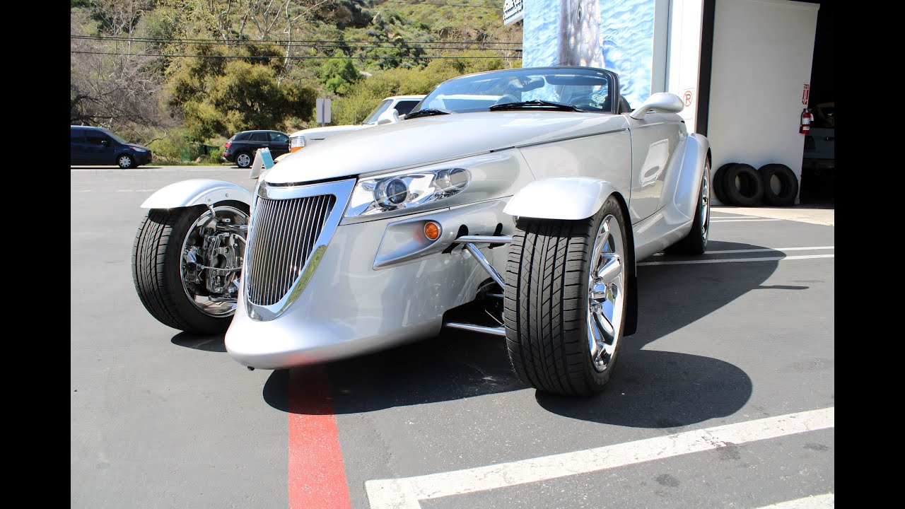 2001 Prowler with super charged engine test drive at Laguna Classic Cars