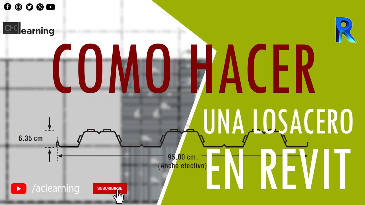 Como hacer..., una losacero en Revit