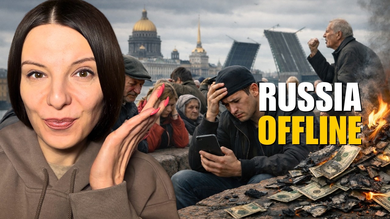 MILIONY OFFLINE W ROSJI: PANIKA W PETERSBURGU W MOSKWIE Vlog 1356: Wojna na Ukrainie
