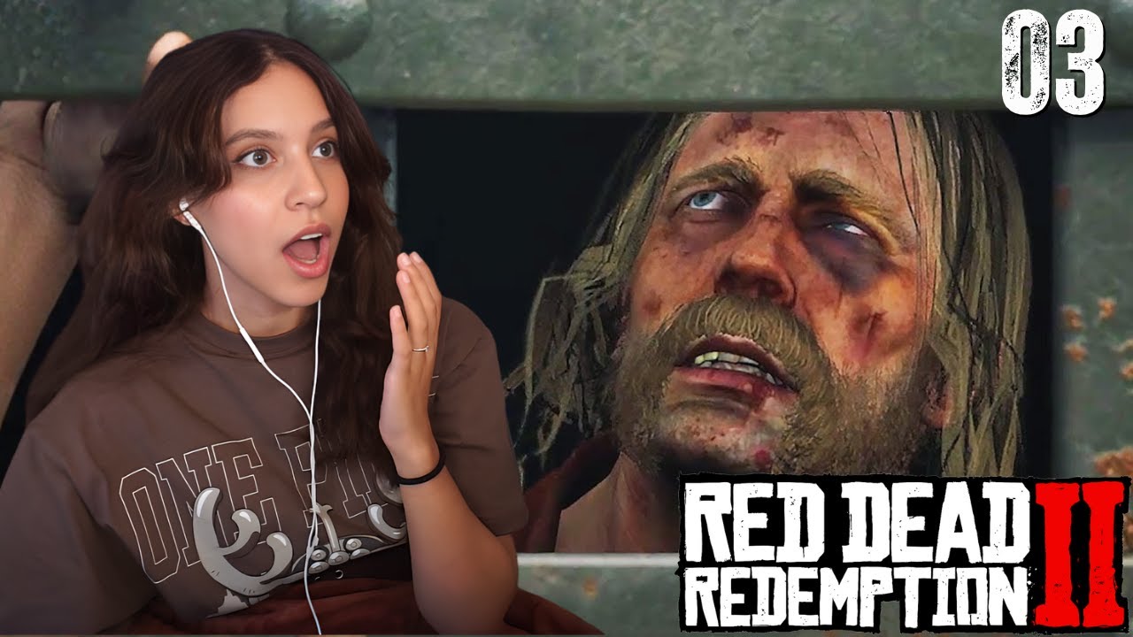 Strawberry Prison Break 🔥  | My FIRST Red Dead Redemption 2 Playthrough | Part 3