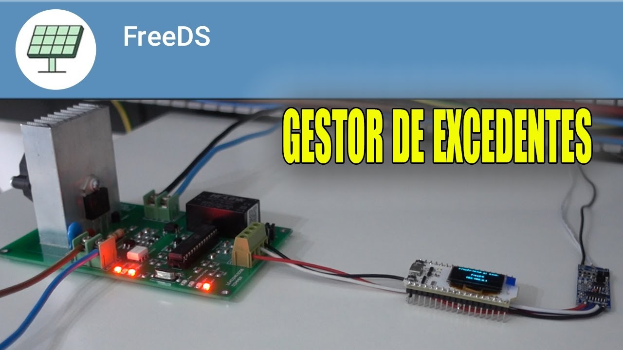 Pruebas de funcionamiento derivador de energía solar excedente FreeDS