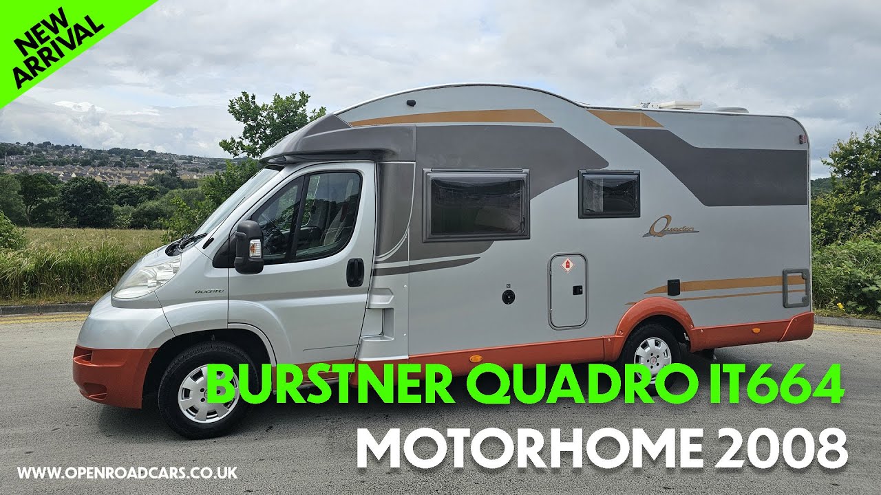 Discover Luxury Travel: Burstner Quadro IT664 Motorhome Tour
