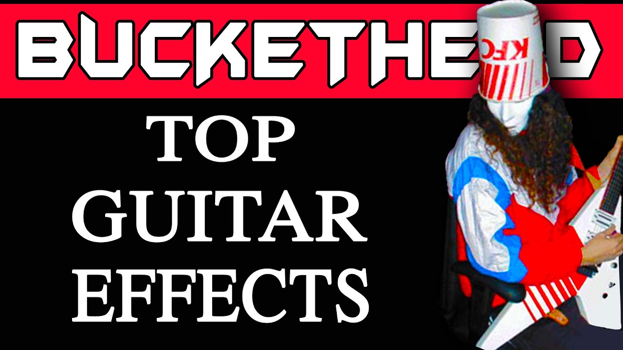Какие эффекты использует Buckethead? — Оборудование Buckethead