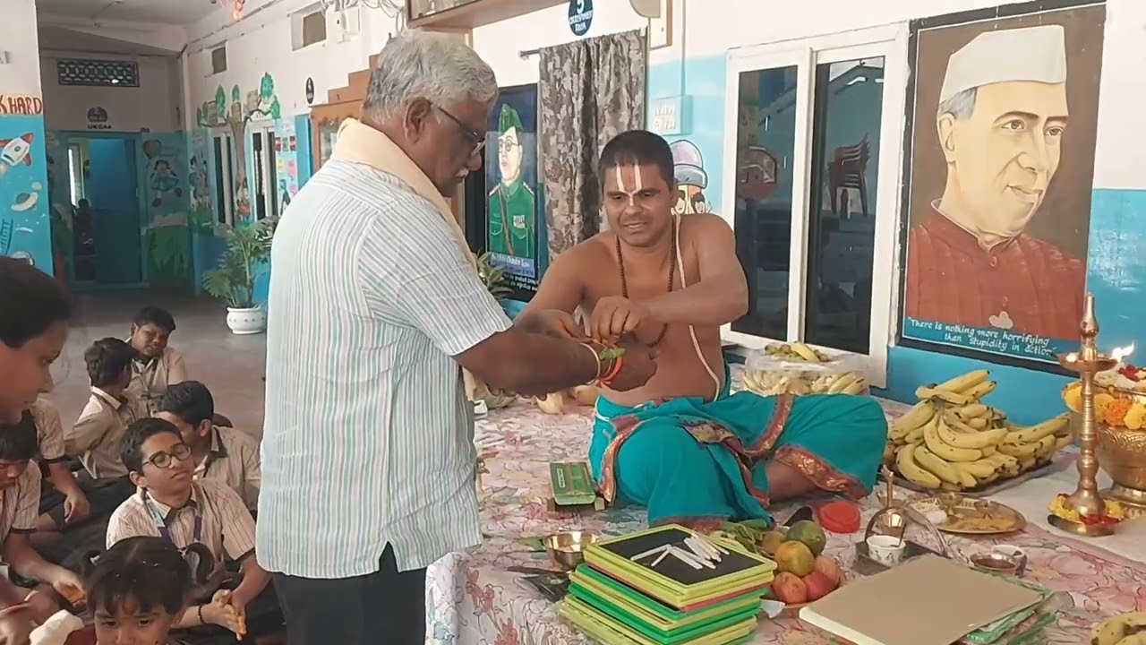 Vasantha Panchami MANJEERA HIGH SCHOOL shantinagar patancheru 