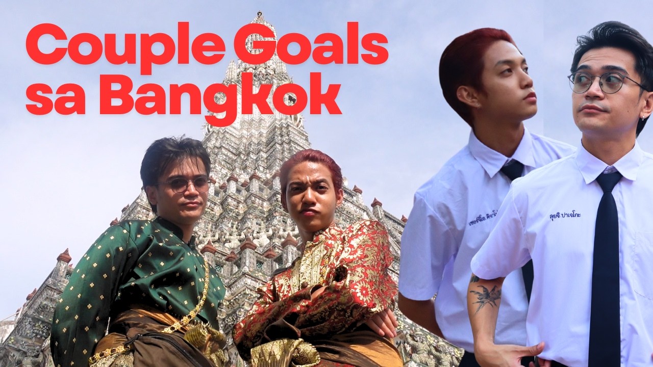 First Time Namin sa THAILAND as a Couple! 👬 | Bangkok Travel VLOG