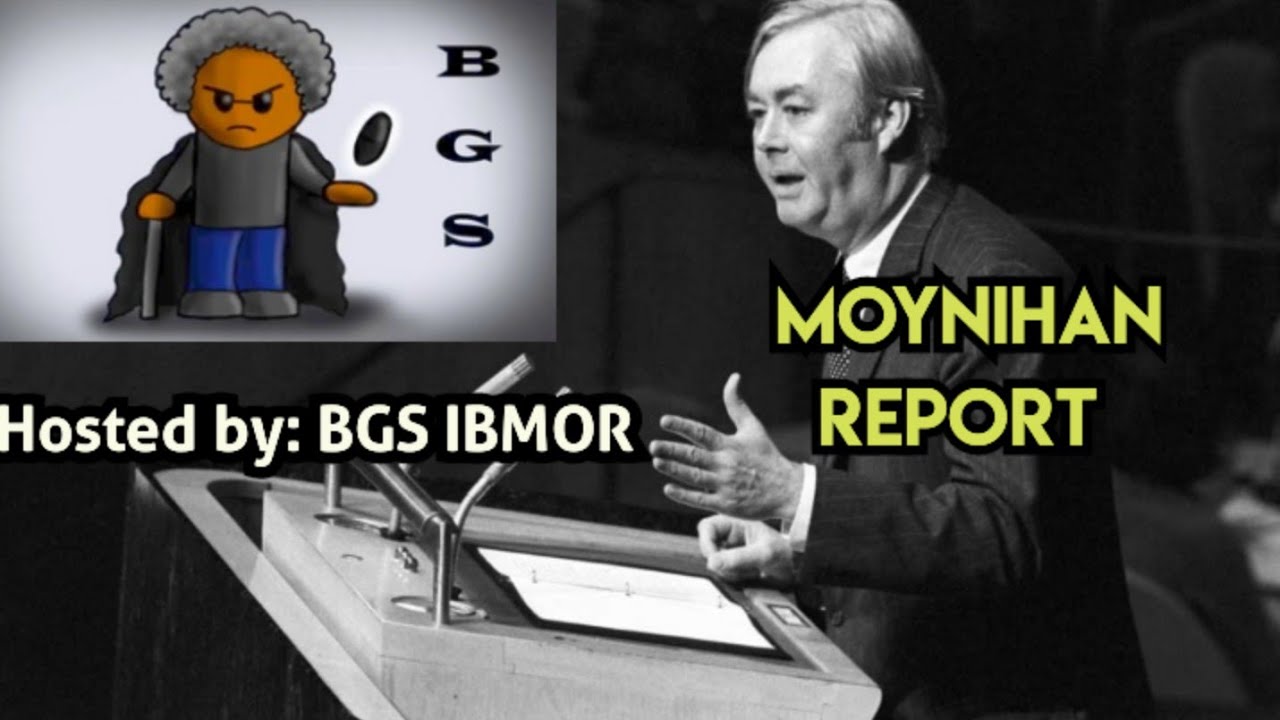 Moynihan Report Hosted by @BGS IBMOR