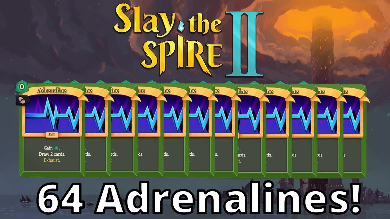 MY DECK HAS 64 ADRENALINES