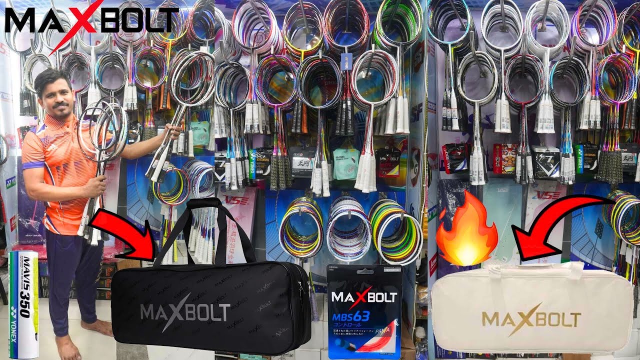 ১০০% অরিজিনাল Maxbolt ব্যাডমিন্টন র‍্যাকেট কিনুন- Original Maxbolt Badminton Rackets Price In Dhaka