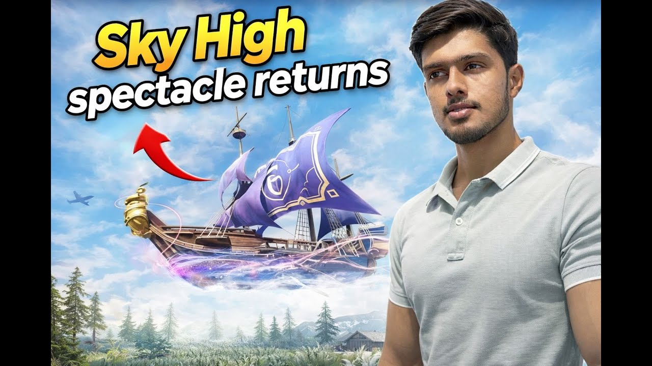 Sky High Spectacle Is Back 😱 | BGMI New Event Gameplay
