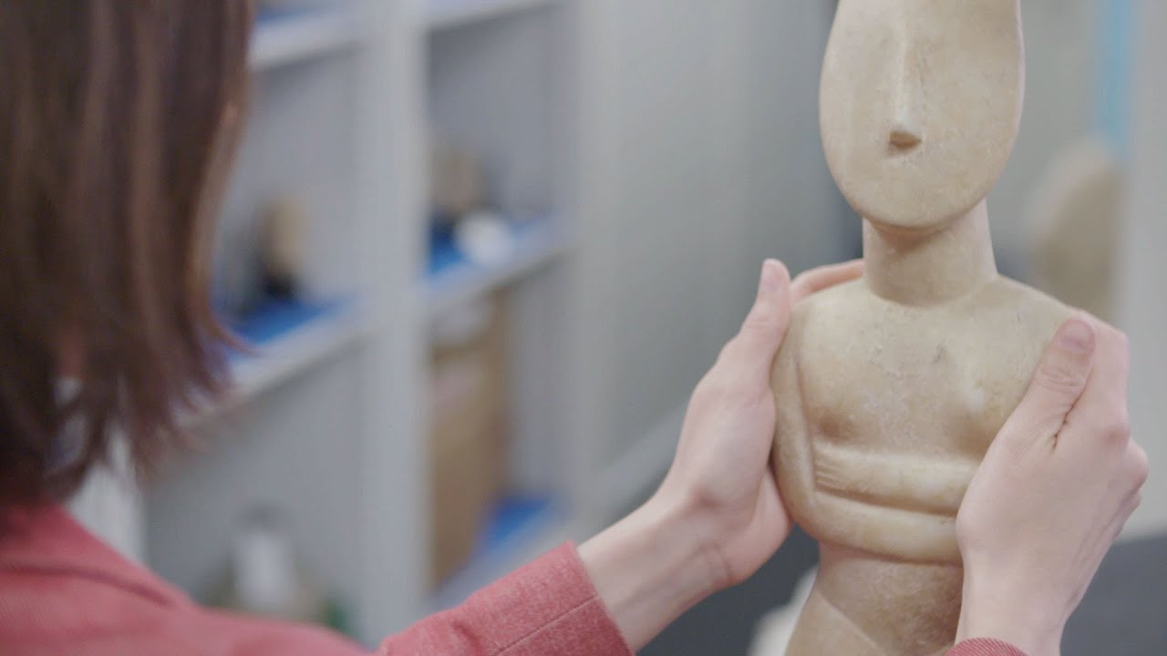 A Rare Cycladic Figure from the 3rd Millennium B.C.