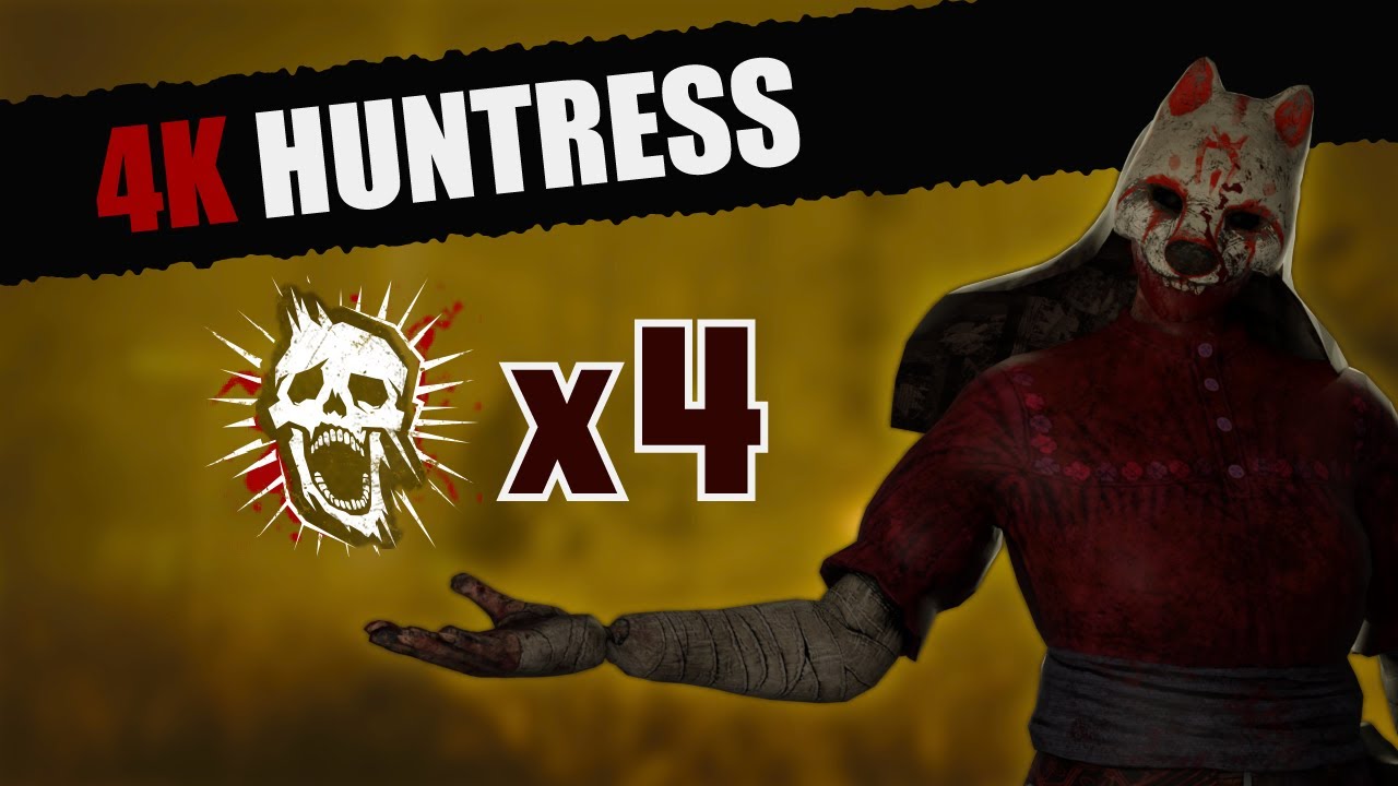 Huntress 4k in Crotus Prenn Asylum | Dead by Daylight