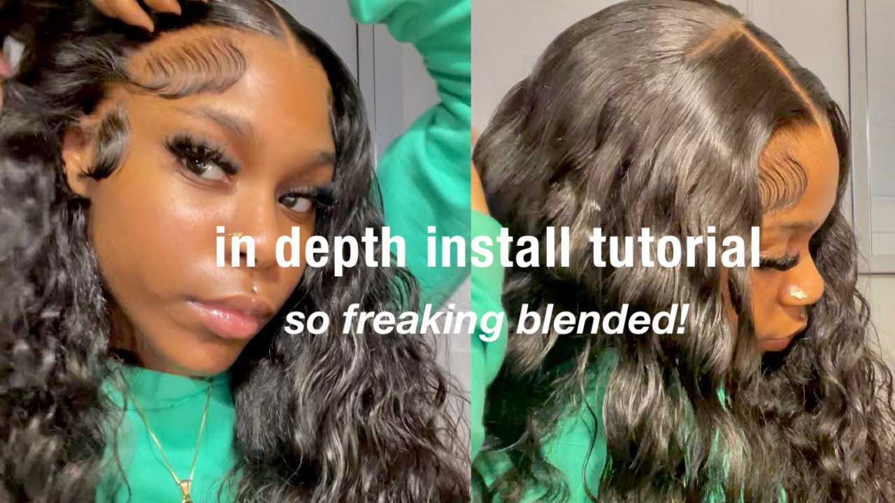 Подробное руководство по установке парика с волнистыми волосами | Scalp fr omg | BeautyForeverHair