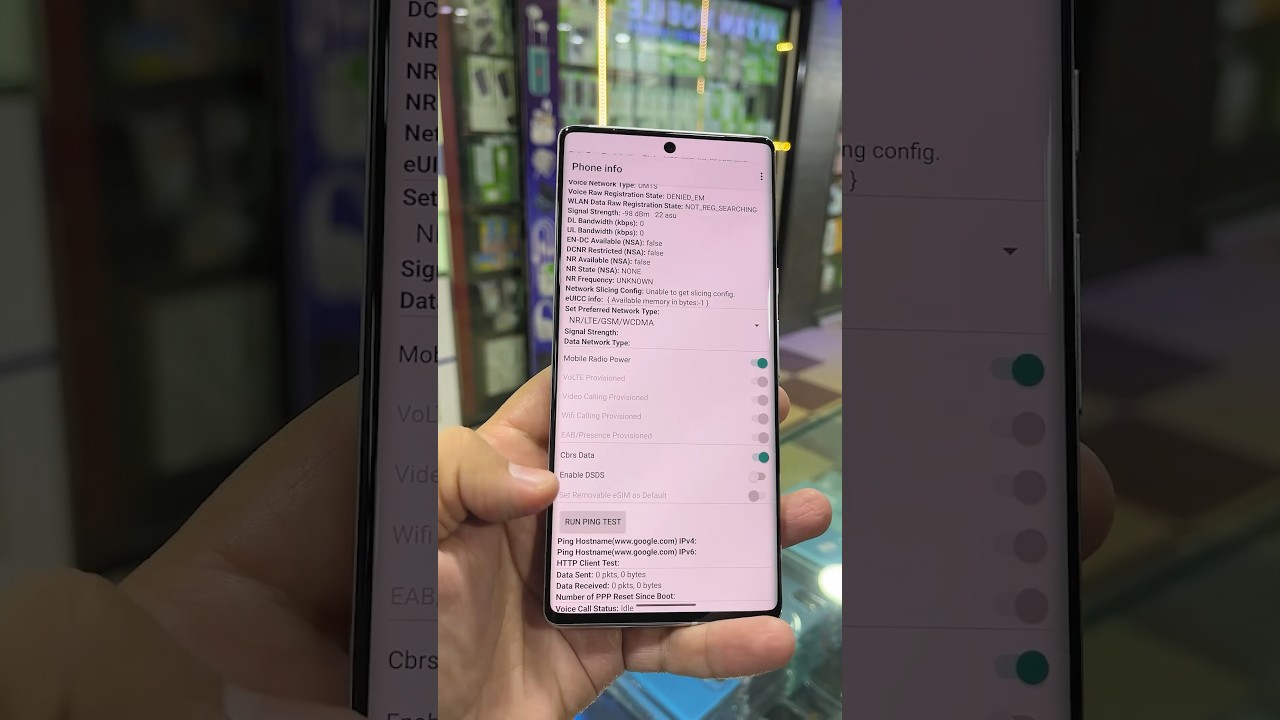 Google Pixel 2 IMEI missing?