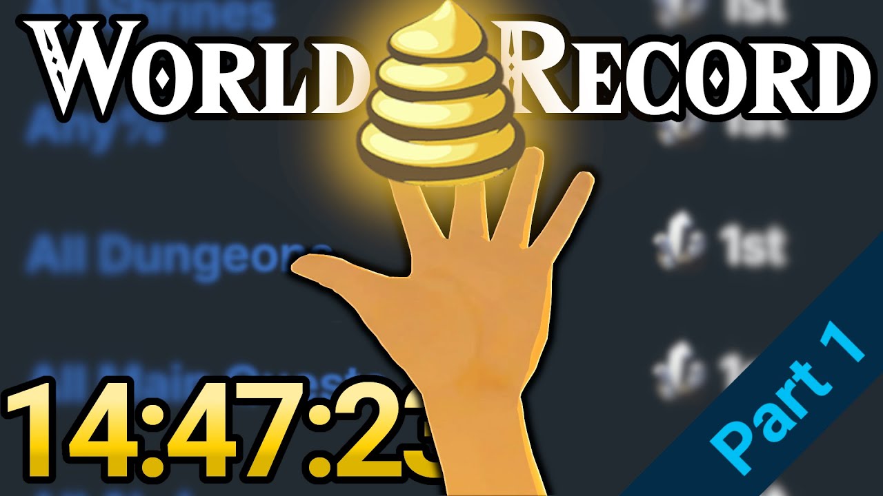 BotW 100% 14:47:23 Part 1/2 [Former WR]