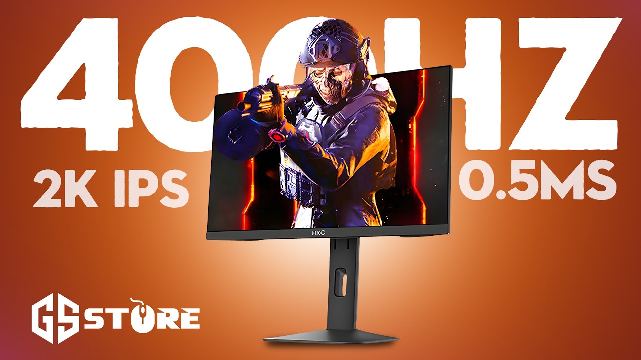 380$ 2K UltraFast IPS 400Hz  Type-C HKC UG27EQ monitor haqida to'liq video tahlil