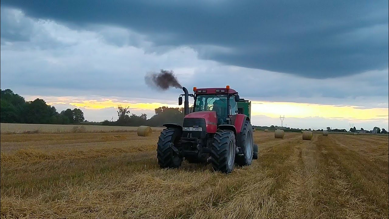🔥Szybkie prasowanie słomy przed deszczem🔥Case mx 170 & John Deere 590🔥Agro Rogoś🔥