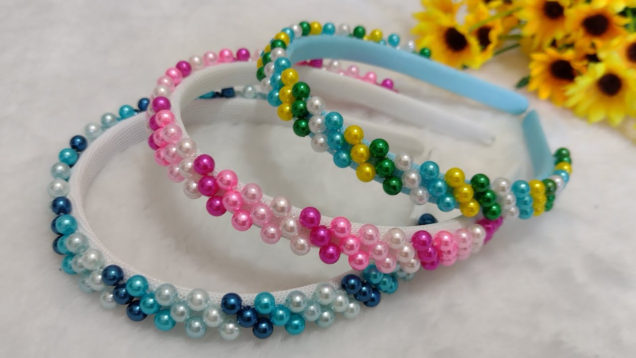 TIARA DE PÉROLAS EM 4 CORES | @CiceroAlencar