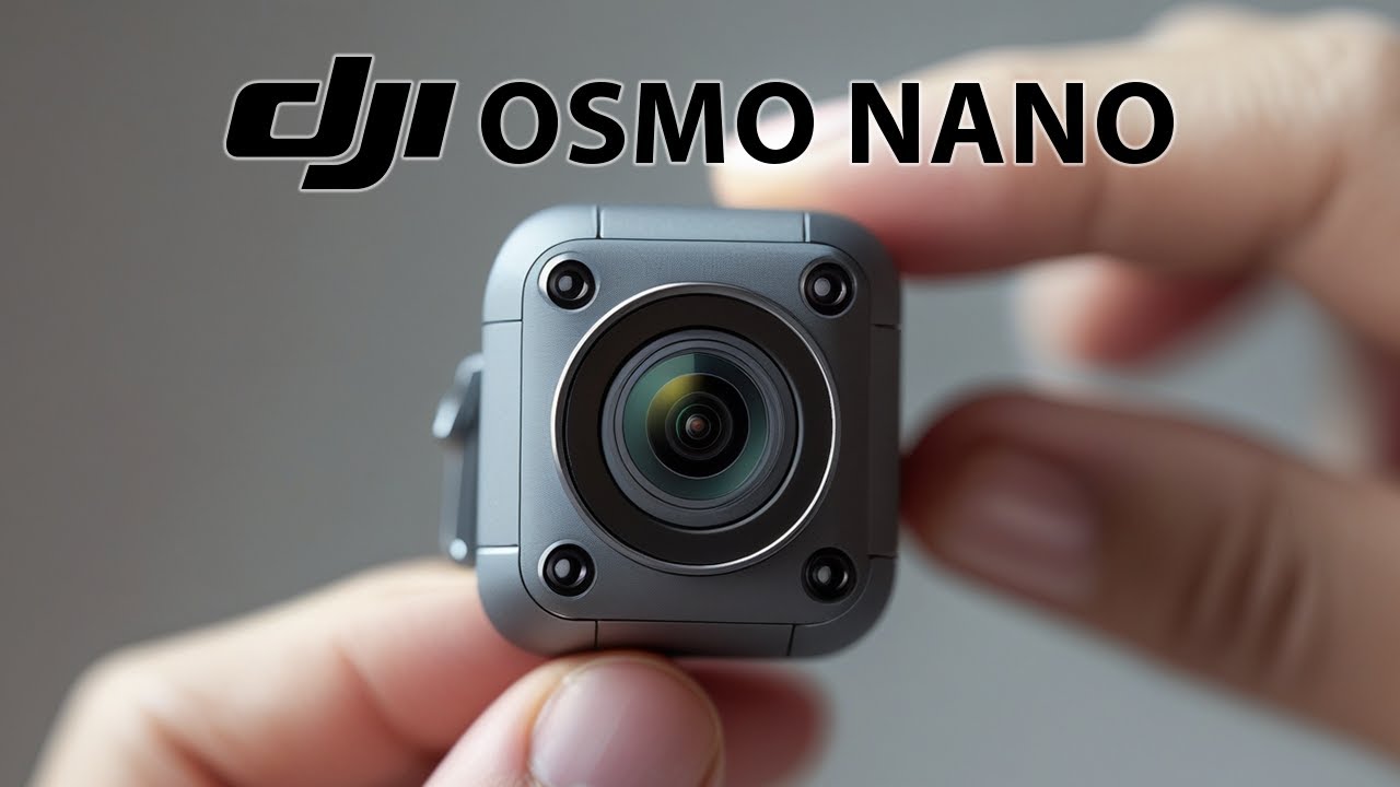 DJI Osmo Nano Leaks: Smallest DJI Action Camera is Back!
