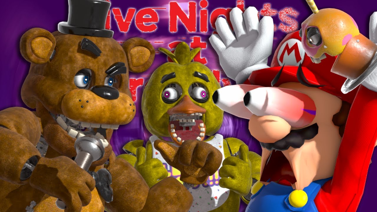 Mario Plays: FIVE NIGHTS AT FREDDY'S...