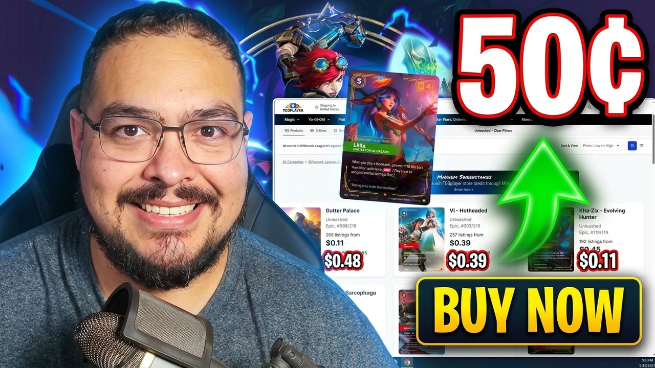 Epic Cards at 50 Cents? It's Time to BUY Riftbound Market Watch
