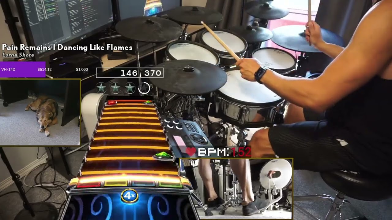 Pain Remains I: Dancing Like Flames by Lorna Shore - Pro Drums FC