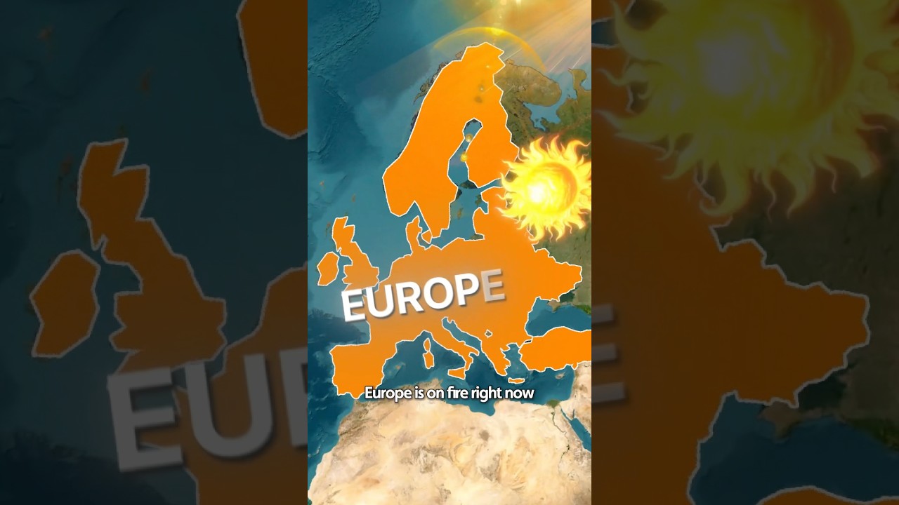 Europe heat wave 2026: Record temperatures hit Multiple Countries 🌡️ #heatwave #shorts
