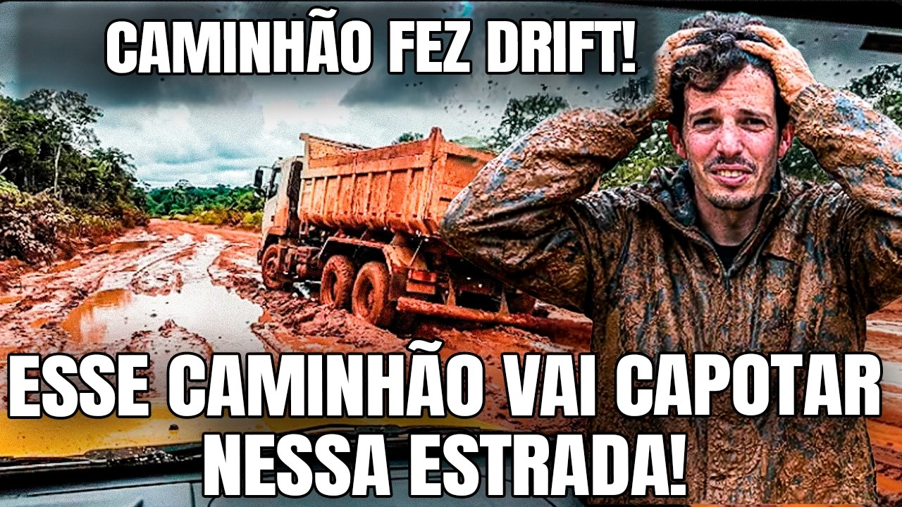 CAMINHÃO CAPOTOU NA FRENTE DO RICARDINHO ACF NA ESTRADA MAIS DIFÍCIL DO BRASIL??