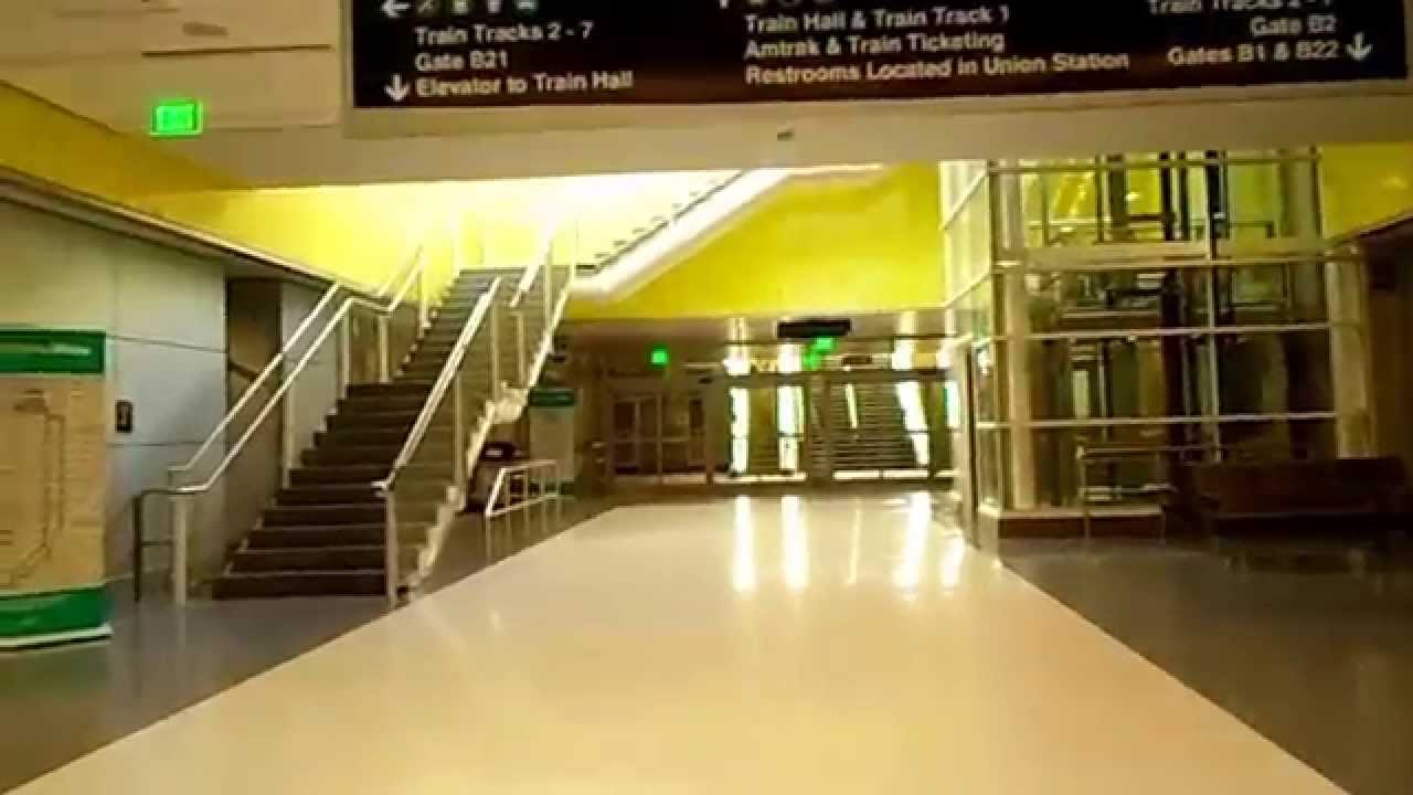 Tour of Union Station Underground Bus Concourse in Denver (2014)