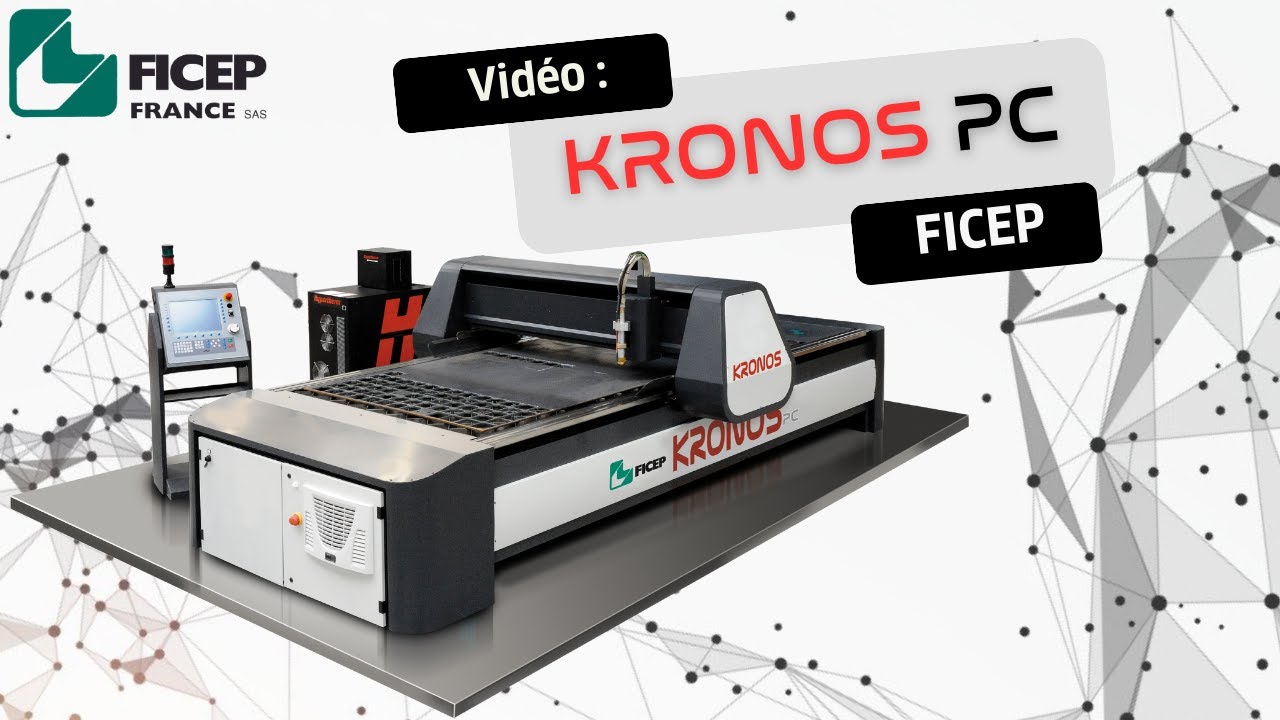 KRONOS PC FICEP - Table de découpe plasma, perçage et marquage