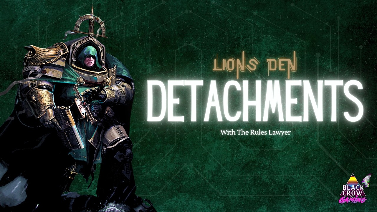 Why Dark Angels players ignore so many detachments! Are they are wrong?