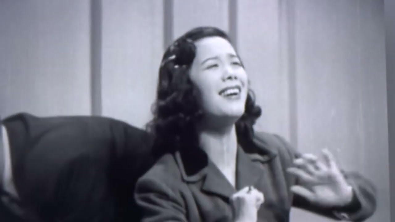 笠置シヅ子　恋のさや当て「結婚三銃士(1949)」より