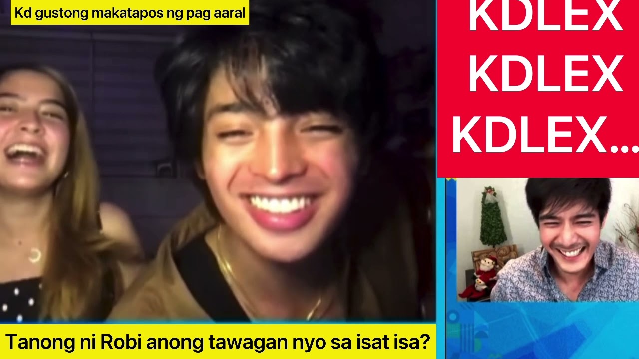 KD AT ALEXA TINANONG NI ROBI KUNG ANO BA ANG TAWAGAN NILA SA ISAT ISA? ITO ANG SAGOT NILA!KDLEX