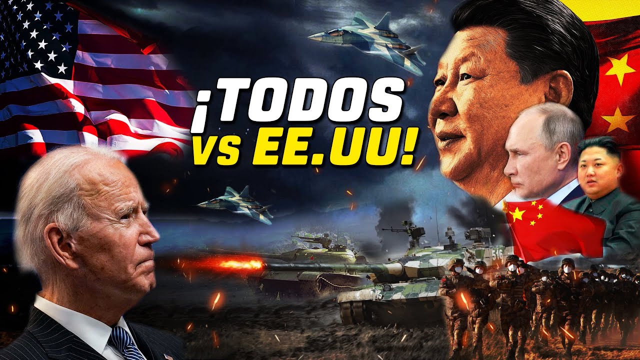 &iquest;Qu&eacute; suceder&iacute;a si EE.UU tiene que DEFENDERSE de China + Rusia + Corea del Norte?