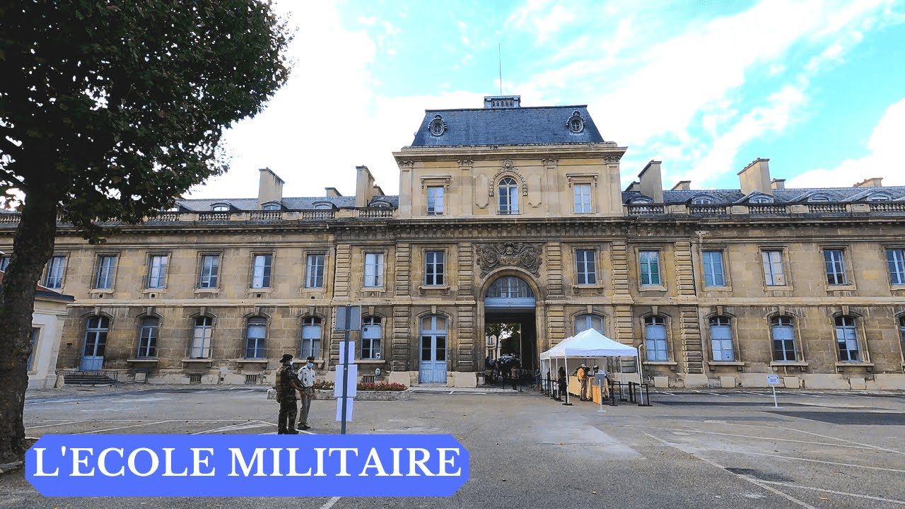 L' ECOLE MILITAIRE DE PARIS, visite d'un lieu rare et peu connu du public