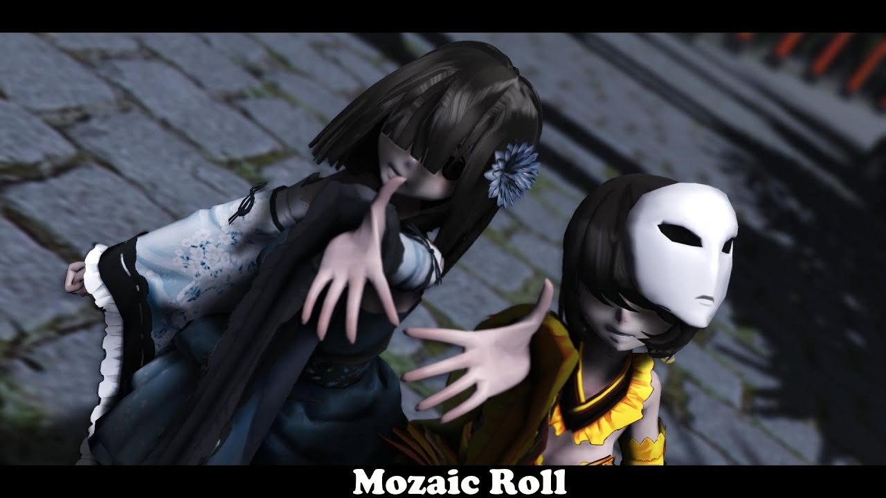 (MMD Little Nightmares) Mozaic Roll (Test Models DL)