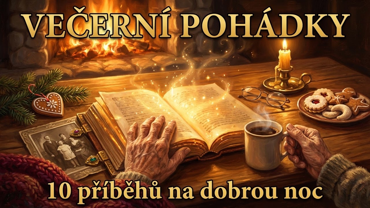 Večerní Pohádky u Krbu | 10 Krátkých Českých Příběhů na Dobrou Noc